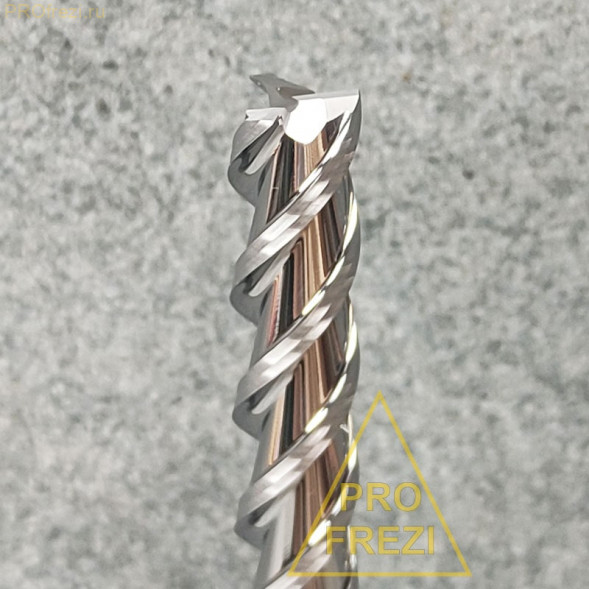 Фреза по алюминию и цветным металлам Z3 Ø8*35*Ø8*100 Profrezi 115-835-8100