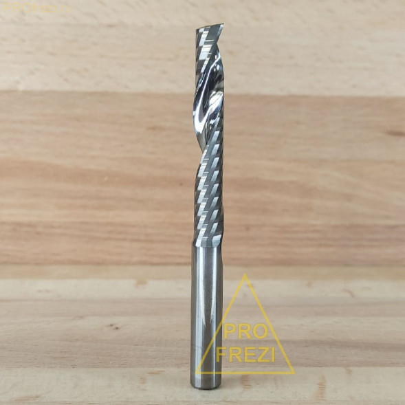 Фреза для фрезеровки пластиков, древесины, MDF Ø8*52*Ø8*90 Z1 5A Profrezi 175-852-890 (F07U)