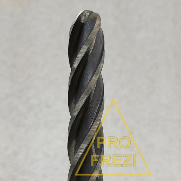 Фреза полусфера спиральная для пенопласта R6 Ø12*100*Ø12*150 Z4 950-12100-12150