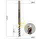 Фреза по алюминию и цветным металлам Z3 Ø6*30*Ø6*100 Profrezi 115-630-6100, плоский торец, стружка вверх