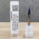 Сферическая фреза по металлу HRC65 Z2 R0.5 Ø1*2*Ø4*50 Naco Blue