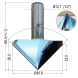 Конусная фреза по дереву, МДФ, фанере пластикам 90° Ø50.8x29xØ12.7x67 Z2  