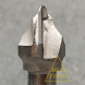 Алмазная коническая фреза с PCD напайками 90° Ø30x20xØ12x65 