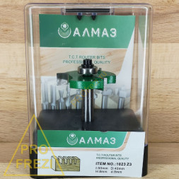 Фреза кромочная фальцевая АЛМАЗ 1023 Z3 D40 H8 d8 по дереву, МДФ, фанере для ручного фрезера