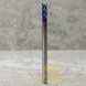 Спиральная твердосплавная фреза для стали Ø3*9*Ø3*50 Z4 покрытие NaCo Blue, HRC65, плоский торец, стружка вверх 150-39-350