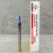 Спиральная твердосплавная фреза для стали Ø2*6*Ø4*50 Z4 покрытие NaCo Blue, HRC65, плоский торец, стружка вверх 150-26-450