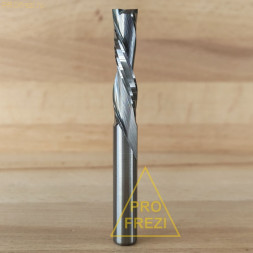 Фреза с выбросом стружки вниз для древесины, фанеры, MDF  Z2 Neg 5A Ø8*35*Ø8*75 Profrezi 112-835-875 (F04)
