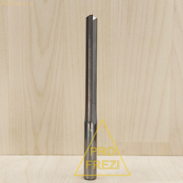 Прямая твердосплавная концевая фреза для древесины, фанеры, MDF Z2 HW Ø8*62*Ø8*100 Profrezi 113-862-8100 (F30)