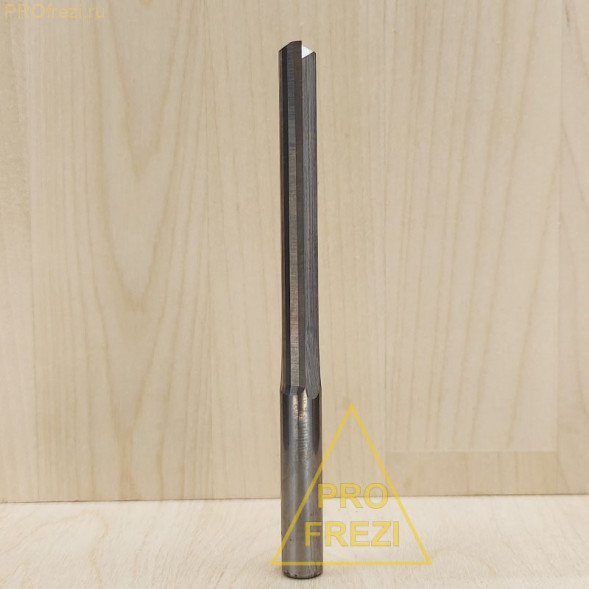 Прямая твердосплавная концевая фреза для древесины, фанеры, MDF Z2 HW Ø8*100*Ø8*150 Profrezi 113-8100-8150 (F30)