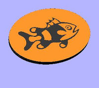 Рыбы в формате DXF, SVG