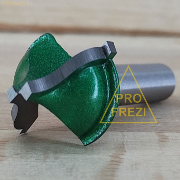 Концевая фигурная фреза Алмаз 2056 R6 D24 H14 d8