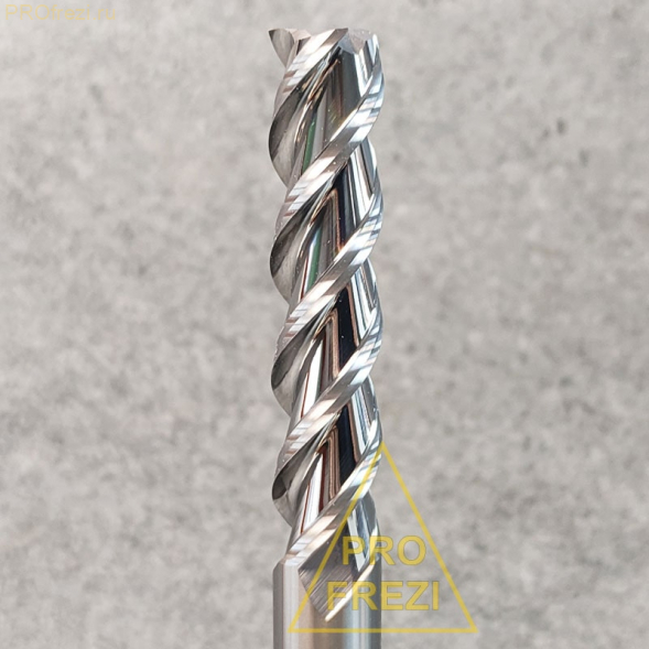 Фреза по алюминию и цветным металлам Z3 Ø12*55*Ø12*150 Profrezi 115-1255-12150