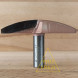 Фреза полукруглая фасонная радиусная KCM R93,5 Ø84*10*Ø12.7*53 для ручного фрезера и станков с ЧПУ по дереву