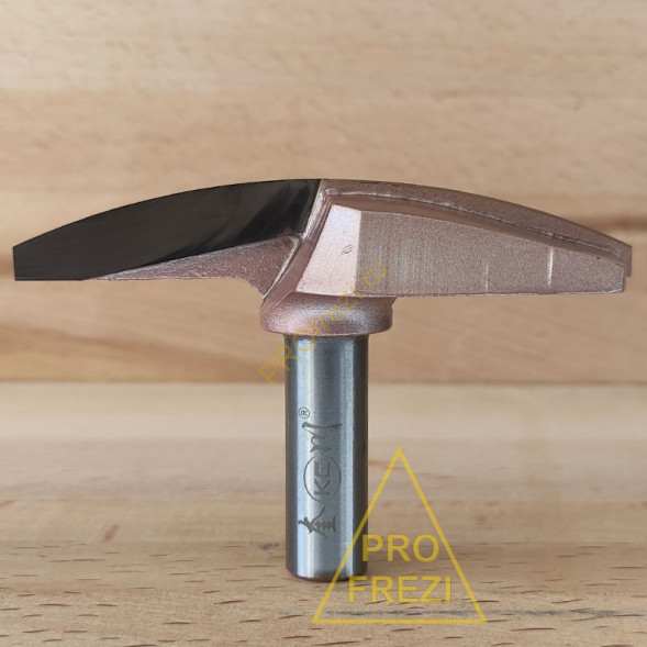 Фреза полукруглая фасонная радиусная KCM R111 Ø92*10*Ø12.7*60 для ручного фрезера и станков с ЧПУ по дереву