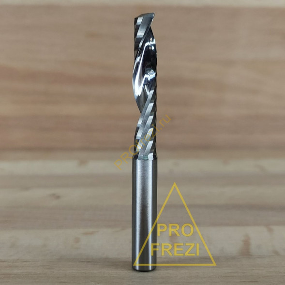 Фреза для фрезеровки пластиков, древесины, MDF Ø6*32*Ø6*60 Z1 5A Profrezi 175-632-660 (F07U)