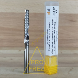 Фреза для фрезеровки пластиков, древесины, MDF Ø6*42*Ø6*75 Z1 5A Profrezi 175-642-675 (F07U)